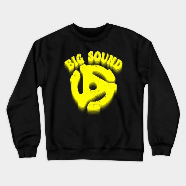 45 RPM Big Sound Crewneck Sweatshirt by Electrovista